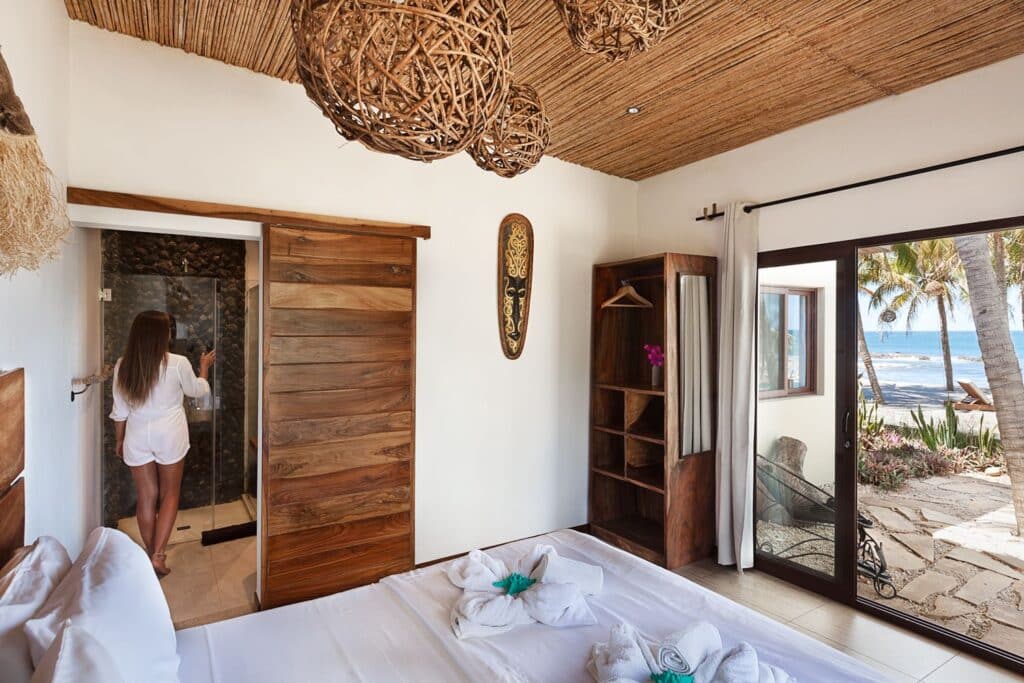 Nicaragua casitas with ocean view