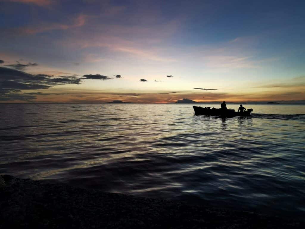 fishing boat on Nicaragua's Pacific Coast